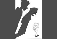 Un storyboard de "Comprendiendo a Willow" con Alador, Odalia, y Amity.