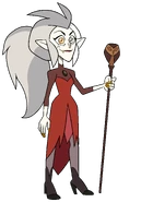 Eda with her hair in a ponytail from "Eda's Requiem".