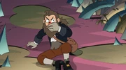 Philip after getting punched in the nose by Lilith.