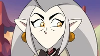 Animation error; single frame of Eda without a mouth.