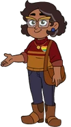 Camila with bag.png (320 KB) Camila in her fall outfit wearing a bag in "Thanks to Them".