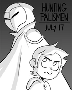 "Hunting Palismen" artwork by King Pecora.