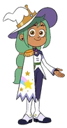 Luz in her Azura costume for Halloween in "Thanks to Them".