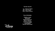 Latin American Spanish Main Cast and Additional Voices credit page from Episode 2