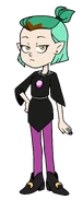 Amity's debut appearance in her regular outfit.