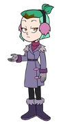 Amity in her winter outfit in "Adventures in the Elements".