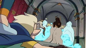 Coven Scouts combining magic to create large illusions.