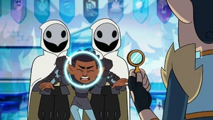 Adrian pulling out memories from Gus.