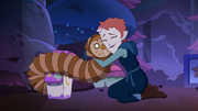 Lilith hugs puppet Hooty Season 3 Episode 2