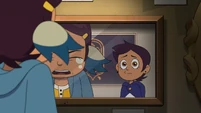 Vee is both happy and unhappy with Luz that she ran away from home.