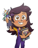 Luz at an undisclosed age in "Yesterday's Lie".