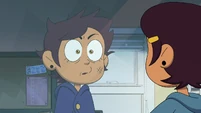 The actual Luz meeting her imposter.