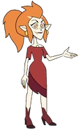 Eda as a young adult.