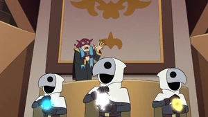 Emperor's Coven scouts using magic.