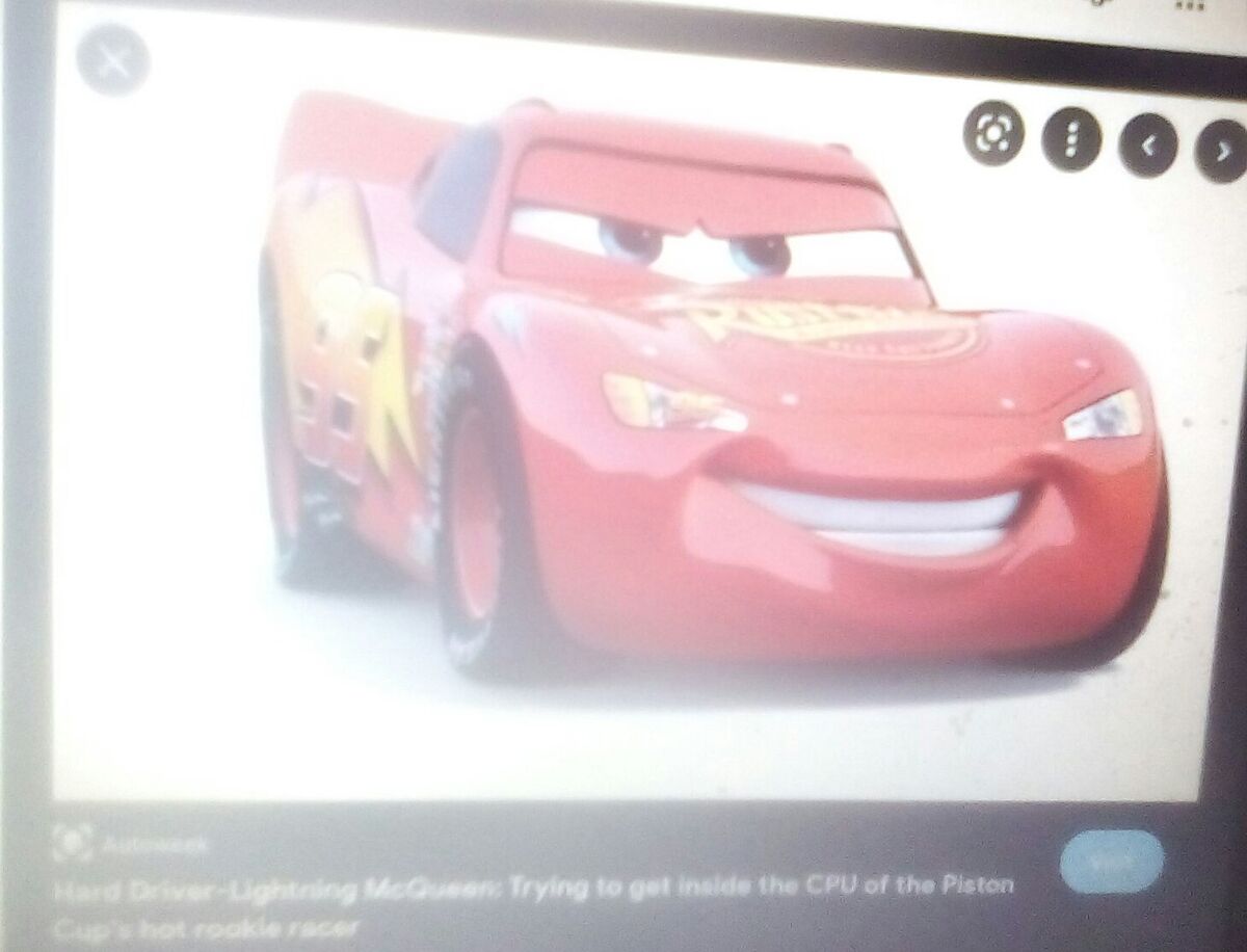 Hard Driver-Lightning McQueen: Trying to get inside the CPU of the