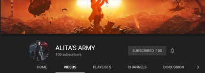 Alita's Army YouTube