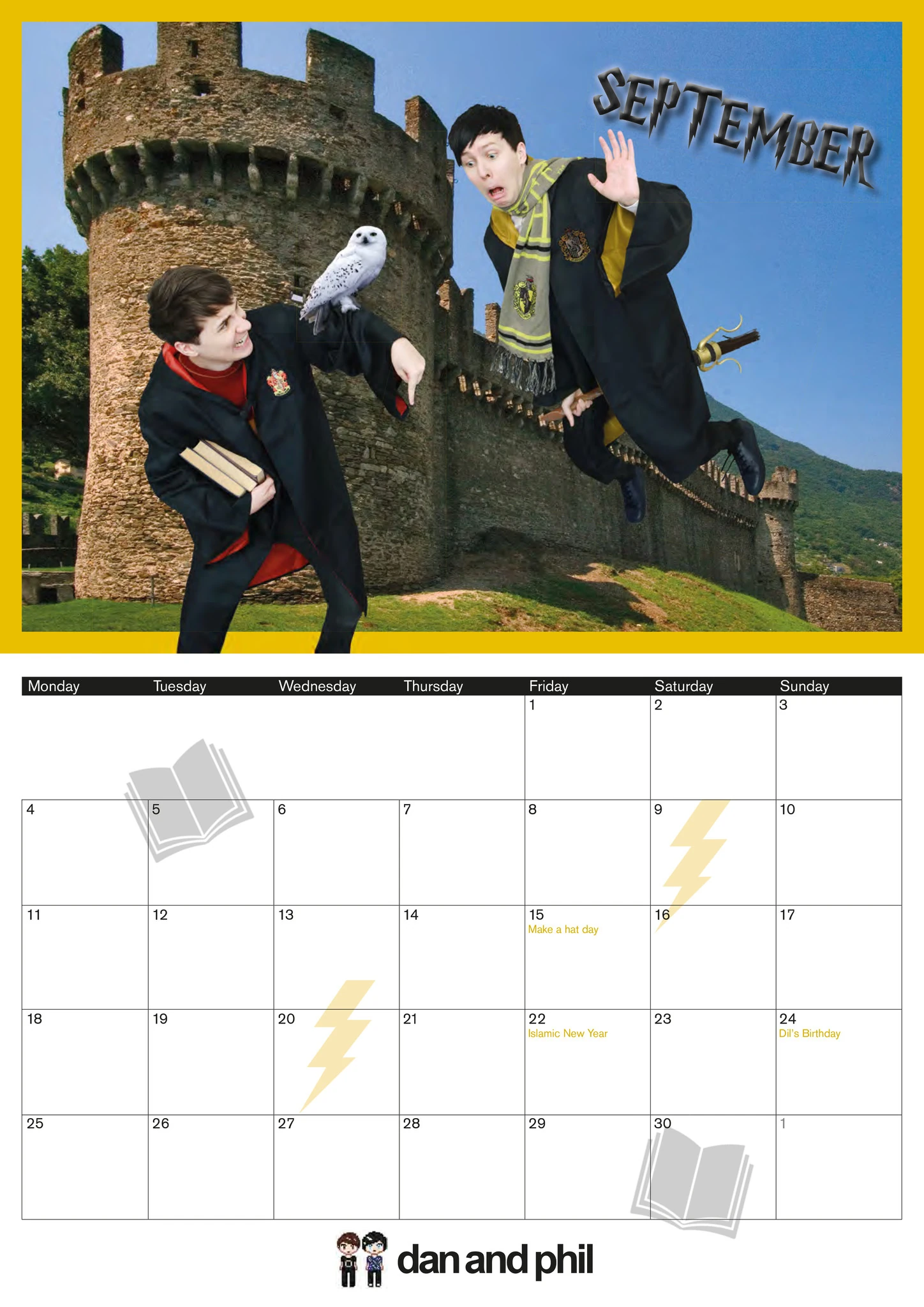 Official Dan and Phil 2017 Calendar | The Phandom Wiki | Fandom official-dan-and-phil-2017-calendar-the-phandom-wiki-fandom