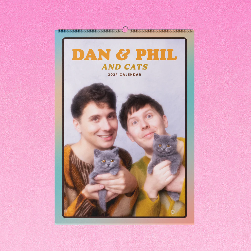 Dan and Phil and Cats 2024 Calendar The Phandom Wiki Fandom