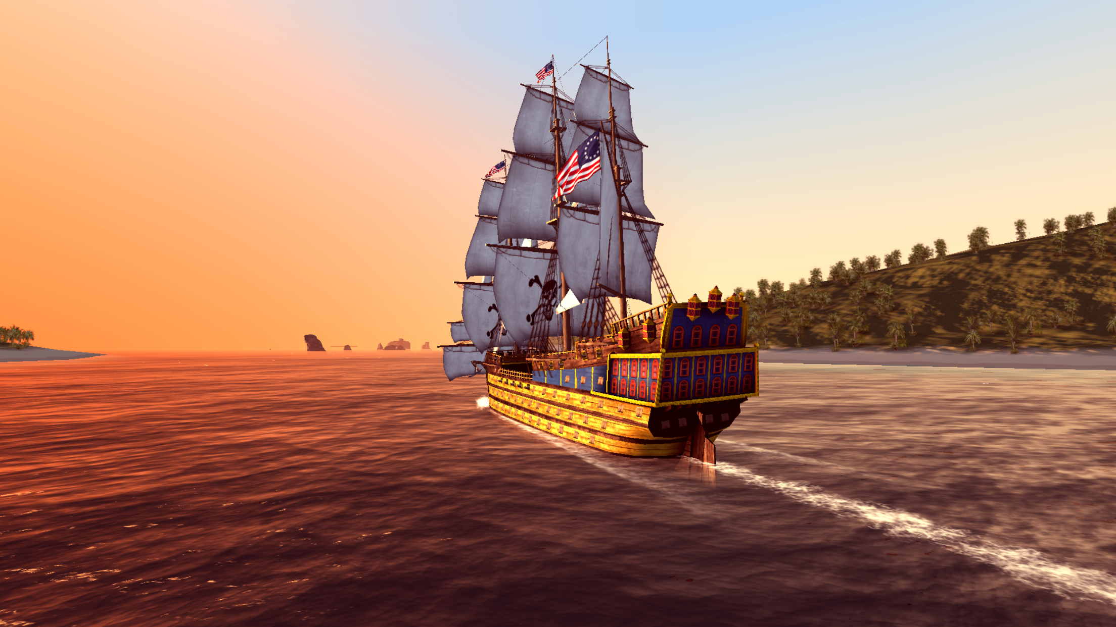 the pirate caribbean hunt ship list