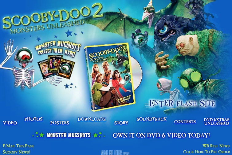 scooby doo 2 monsters unleashed poster