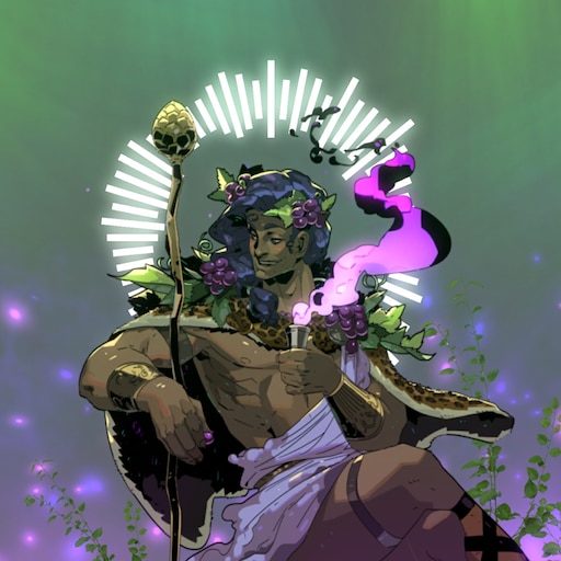 Dionysus God of Wine from Hades game