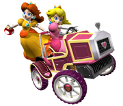 Peach and Daisy - Double Dash