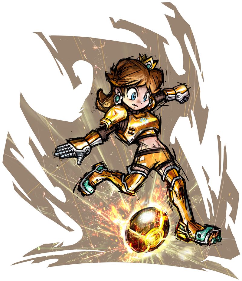 mario strikers charged characters