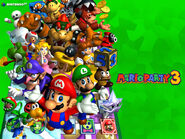 Group art for Mario Party 3. This picture is used for the box art.