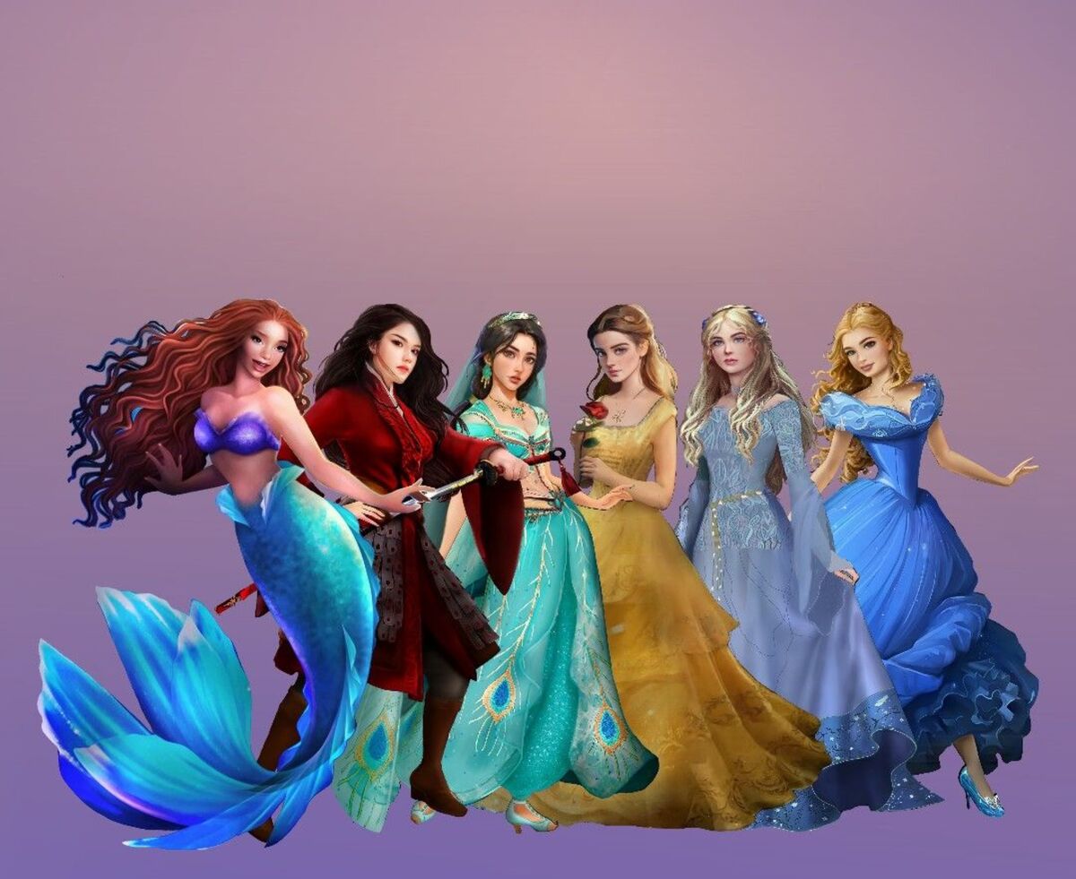 Disney Princess Live Action Movie Premieres  Disney princess pictures,  Disney princess fashion, Disney princess drawings