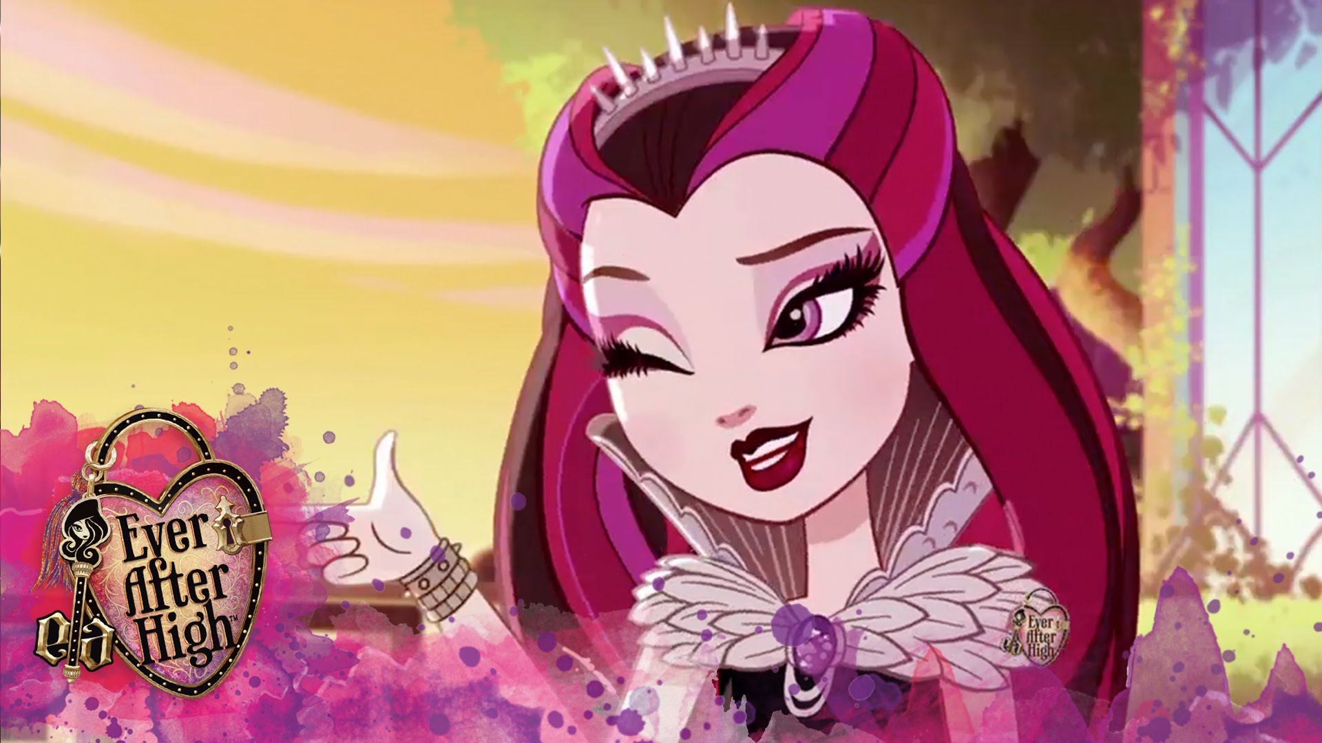 ever after high raven queen cartoon