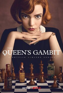 The Queen's Gambit key art