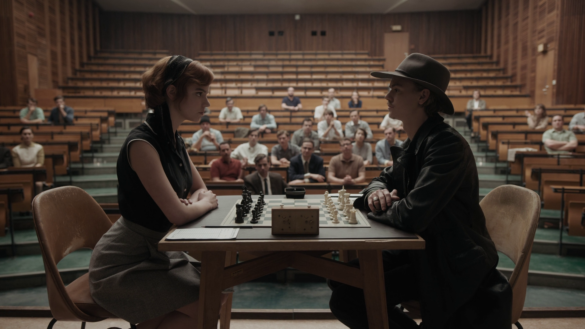 NETFLIX and CHESS ‖ Beth vs Benny ‖ The Queen's Gambit (part 5