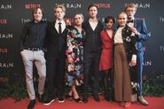 Cast Premiere The Rain