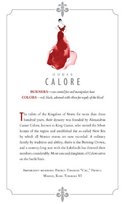 House Calore Red Queen Wiki Fandom House Calore Red Queen Wiki Fandom