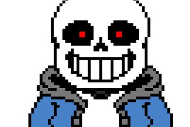 Pixilart - Sans The Skeleton by Anonymous