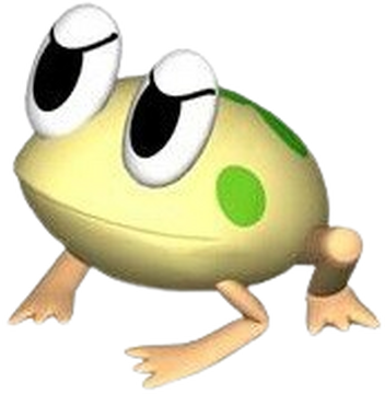 Binky frog sale