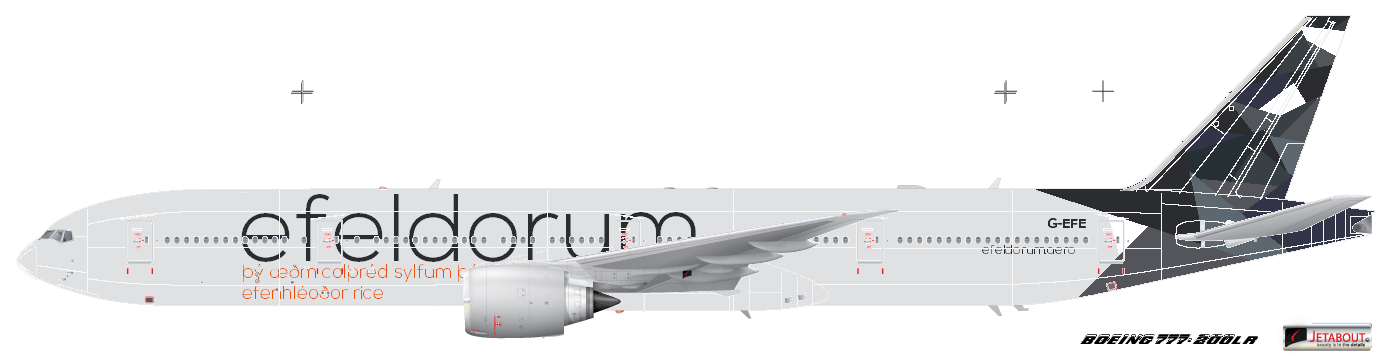 Efeldorum Airways The Roblox Airline Industry Wiki Fandom - boeing 777 roblox