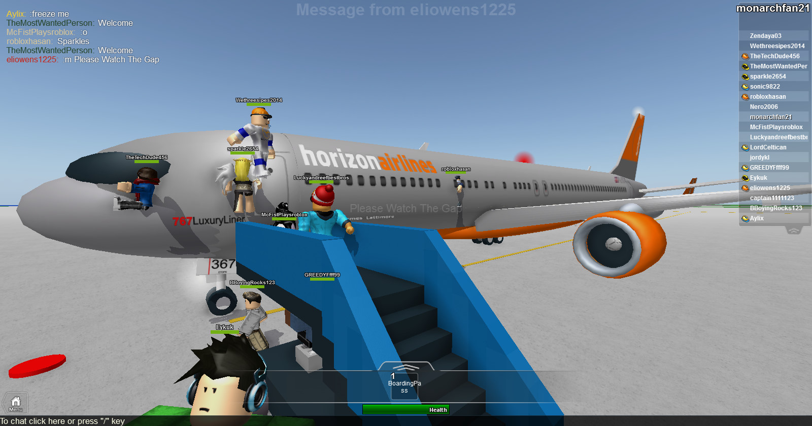 roblox air lines