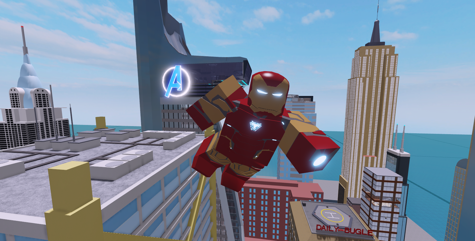 Roblox Marvel Iron Man (Avatar Build) 