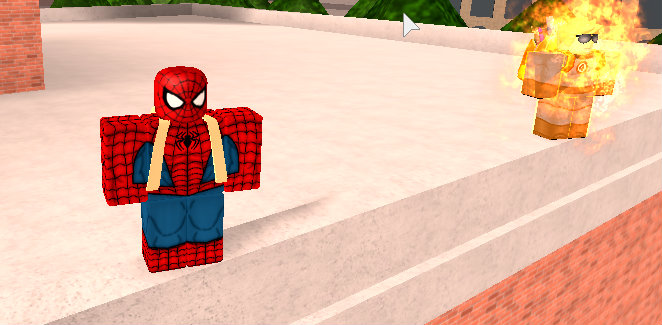 Spider Man And The Human Torch Tombstone S Tyranny The Roblox Marvel Omniverse Wiki Fandom - peter parker roblox