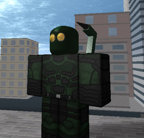 Scorpion Suit The Roblox Marvel Omniverse Wiki Fandom - roblox civil war shirt