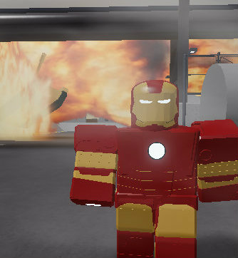 TRANSFORMING INTO IRON MAN IN ROBLOX 