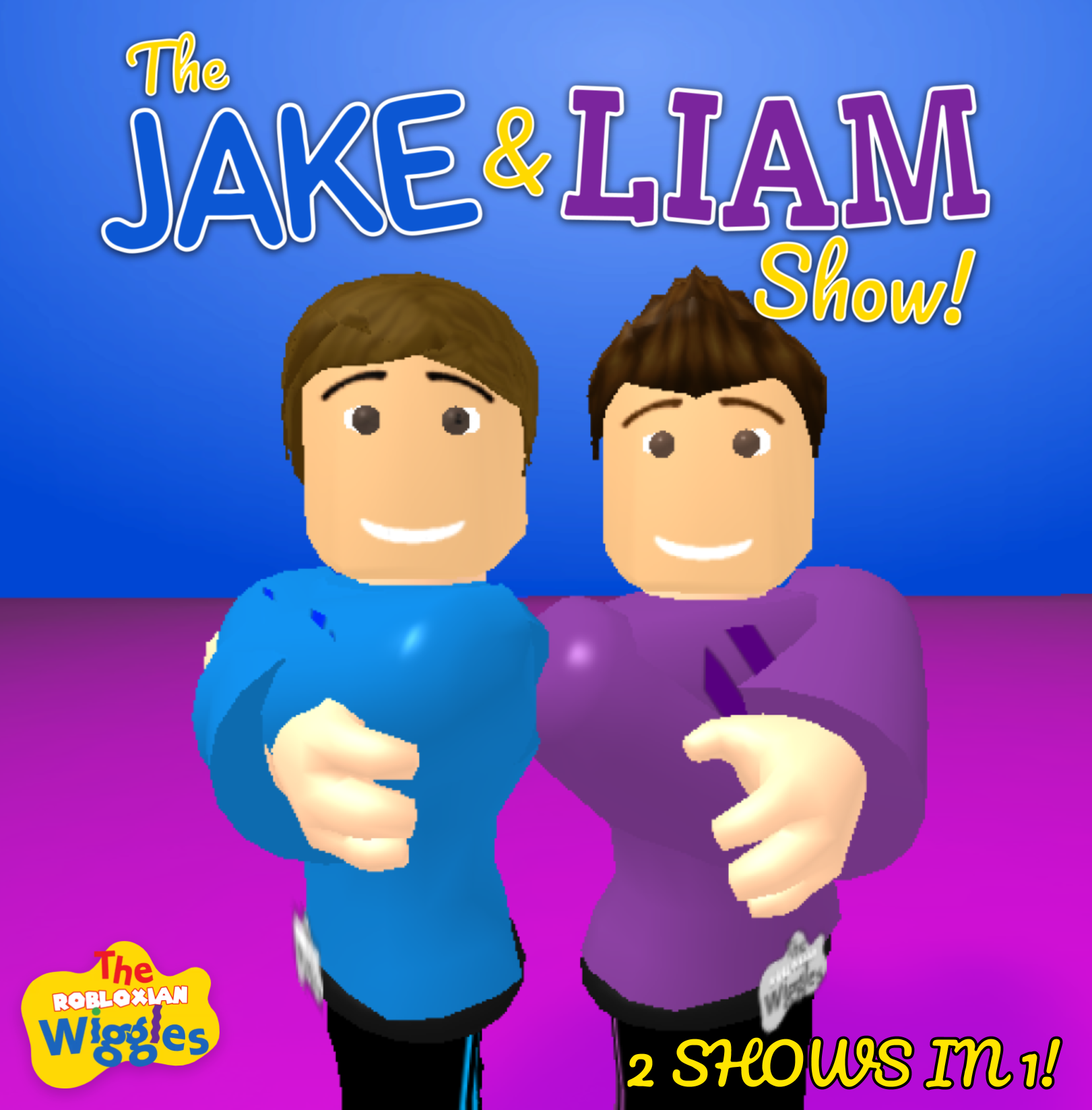 The Jake Liam Show The Robloxian Wiggles Wiki Fandom - roblox the robloxian wiggles