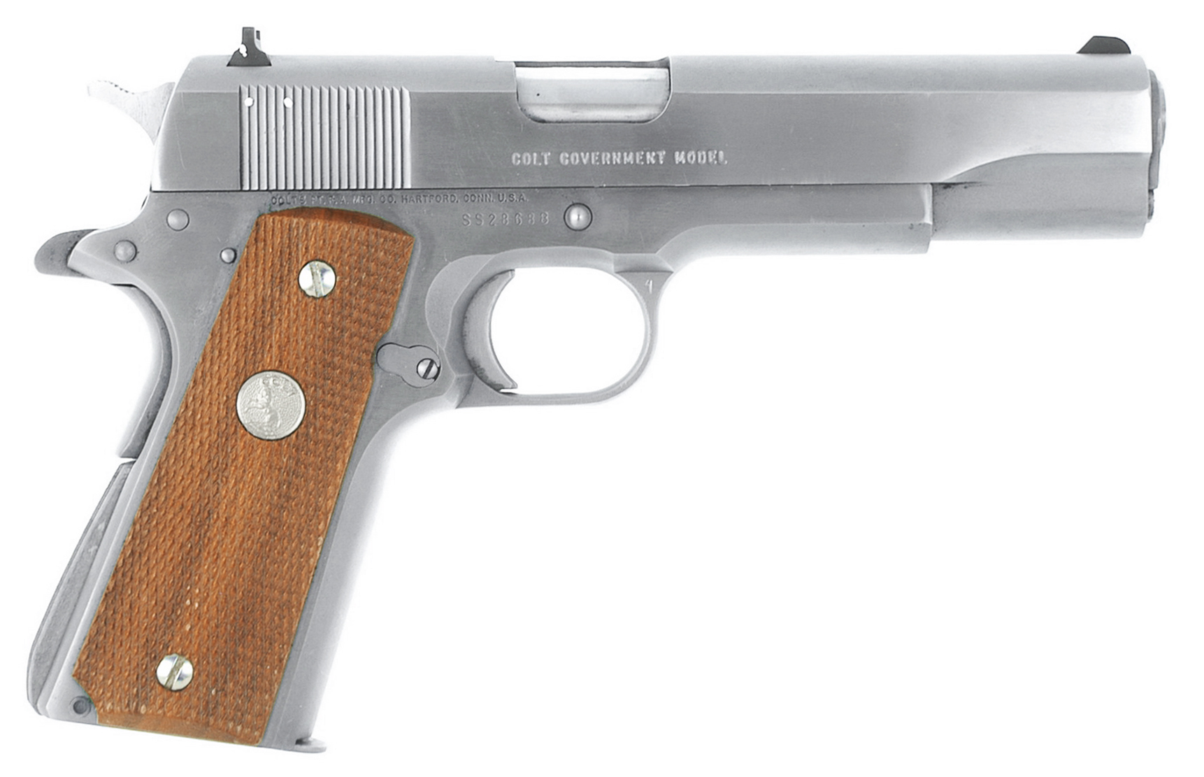 Colt Government Model MK IV Series 80 Stainless | The Rock Film 