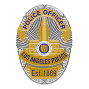 LAPD Officer Badge Illustration