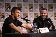 Nathan Fillion and Alexi Hawley, Comic-Con San Diego, 2019
