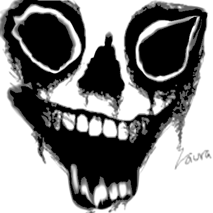 Scary Face (PNG)