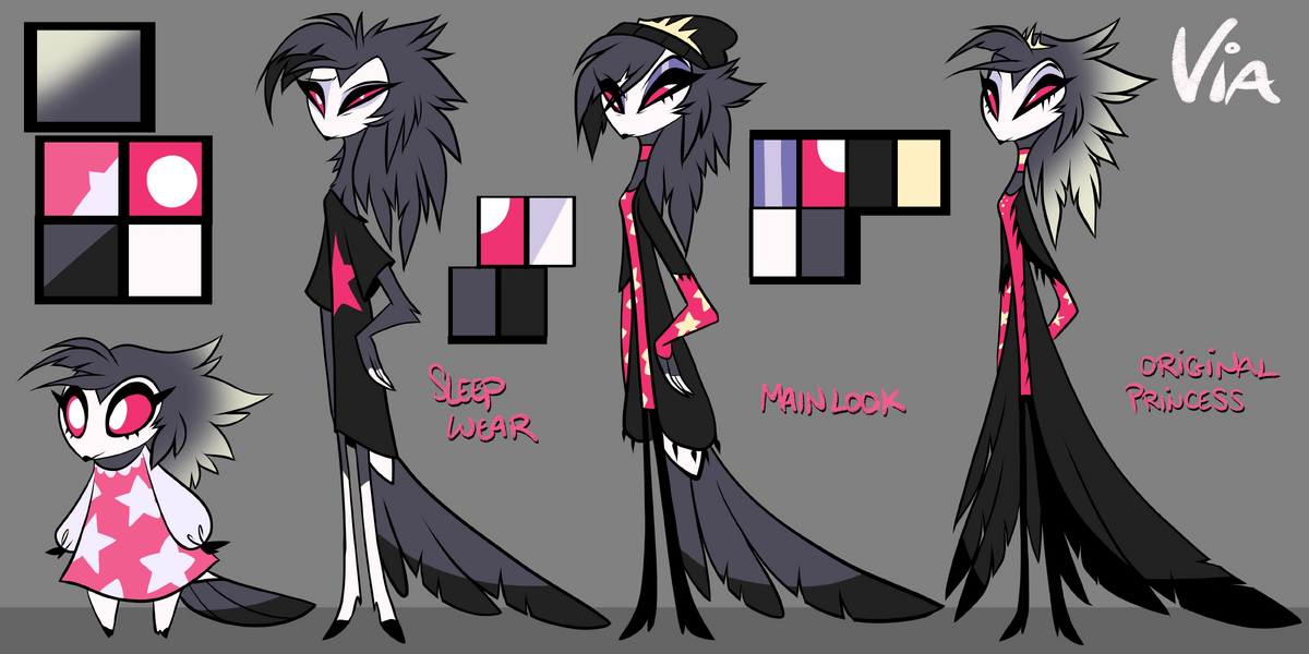 Octavia Goetia/Designs | Hazbin Hotel and Helluva Boss Rp Wiki | Fandom