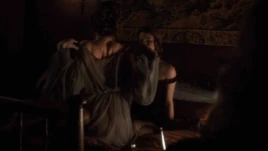 German on prostitue's back