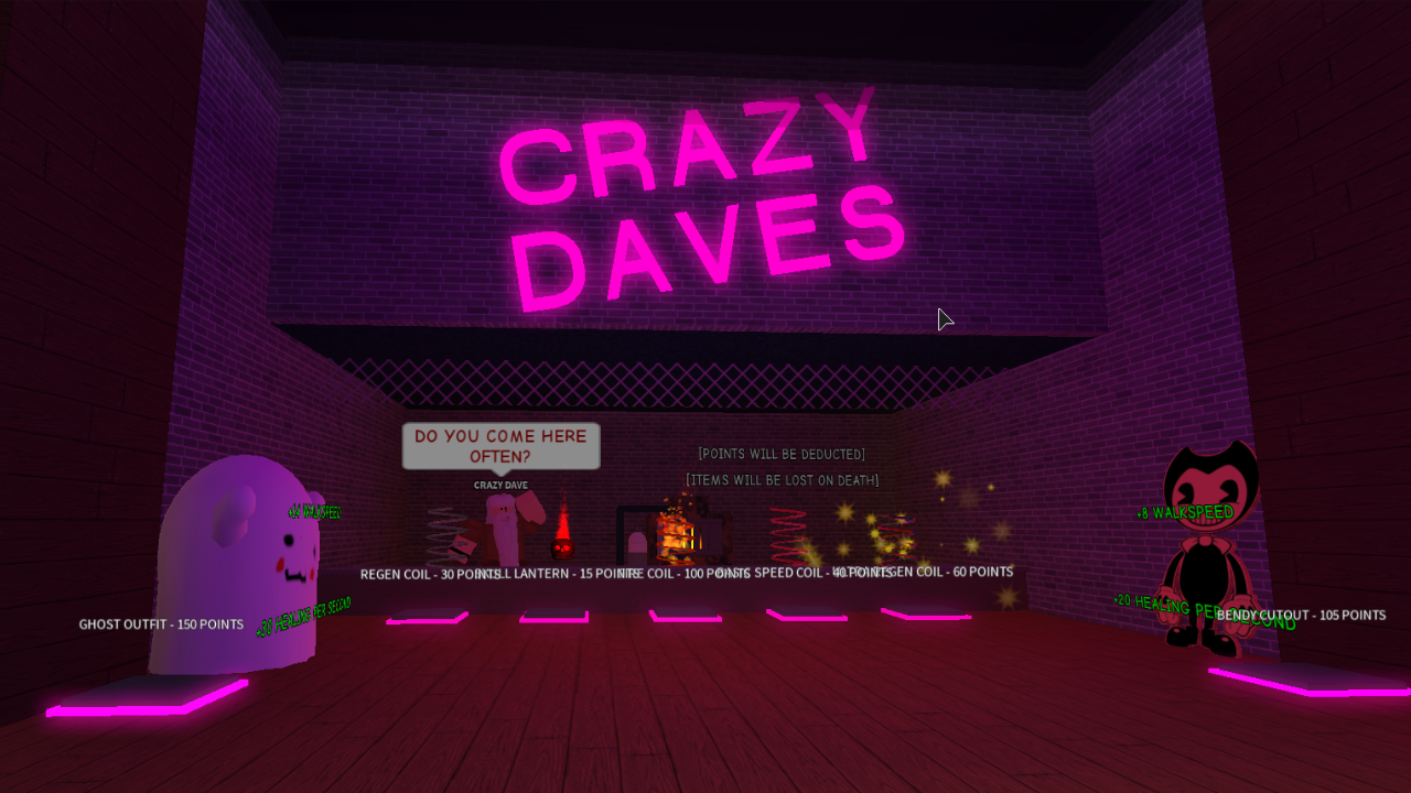 Crazy Dave S Store The Scary Elevator Wiki Fandom - code room creepy elvator roblox